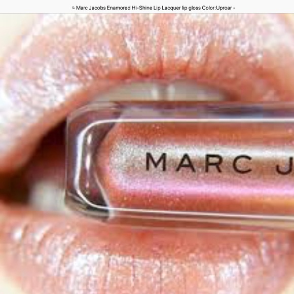 Marc Jacobs Other - UPROAR MELON SHIMMER ENAMORED HI-SHINE LIP GLOSS